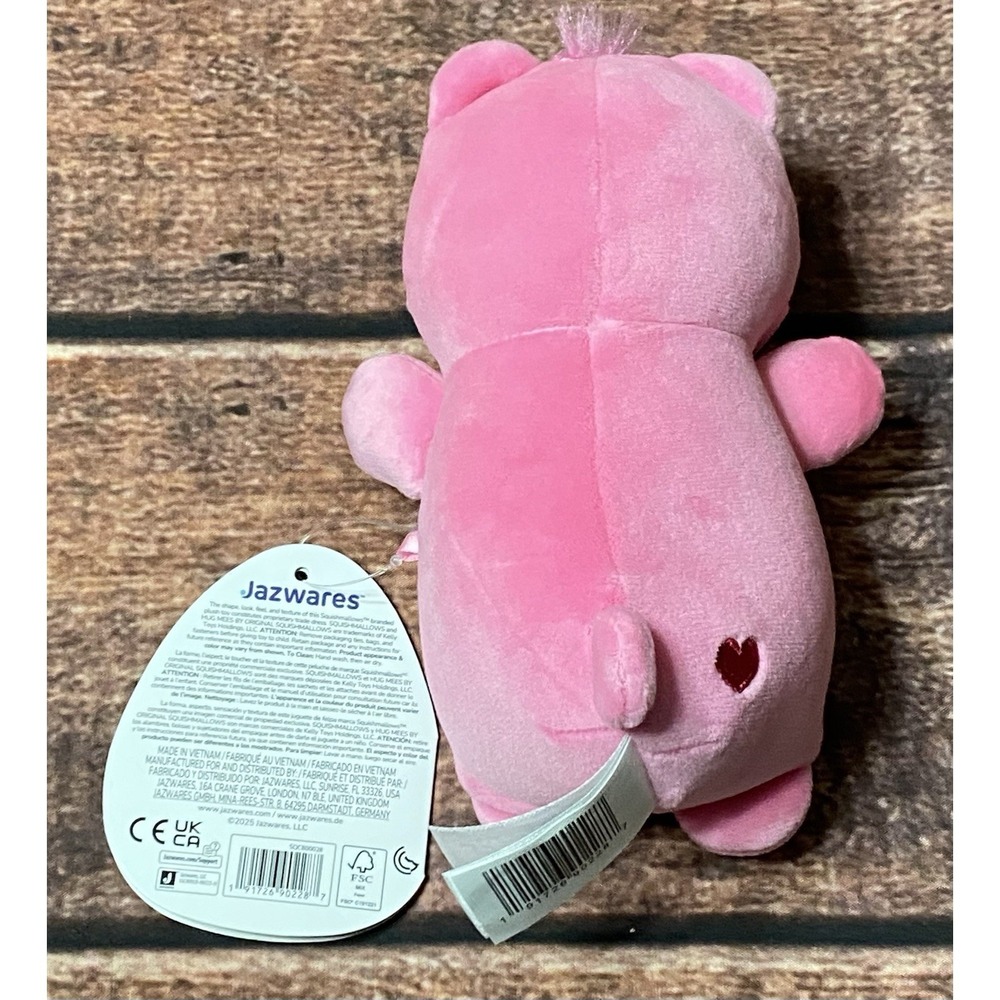 Squishmallows Hug Mees Care Bears "Cheer Bear" 6 inch Plush Toy New - Picture 12 of 16
